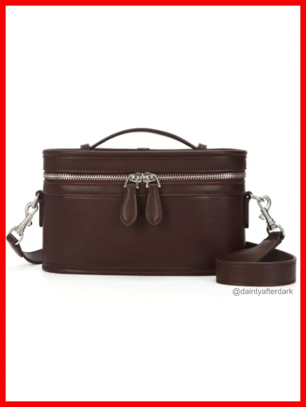 Box Crossbody Purse with Top Handle & 2 Straps, Structured Square Handbag, PU